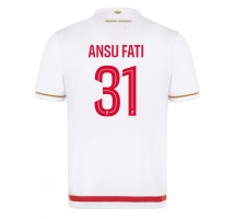 AS Monaco Ansu Fati #31 Koszulka Podstawowa 2025-26 Krótki Rękaw